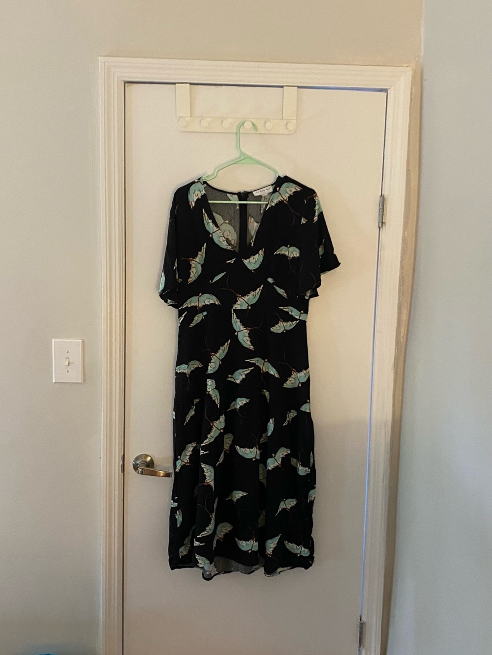 Never Fully Dressed Black Midi Dress | Swallow Clover